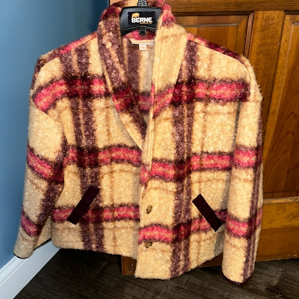 Textured Knox Rose jacket